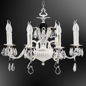 Люстра 8-ми рожковая с хрусталем 6520/8СХ БЕЛЛА