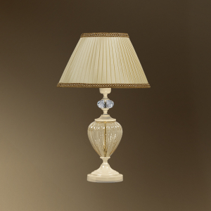 Настольная лампа с абажуром 33-12.52/85612 ВЕНЕЦИЯ