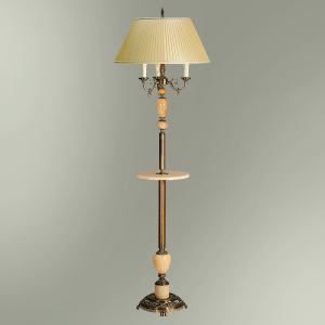 Торшер с абажуром  52-12.56/4022С ТАМЕРЛАН