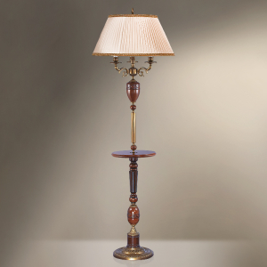 Торшер с абажуром 52-08.52/2980/T3C МОНТЕ-КРИСТО