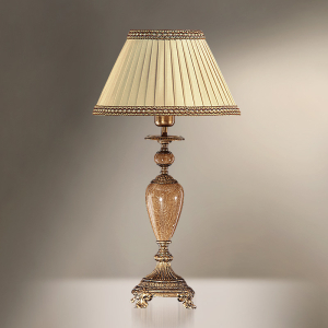 Настольная лампа с абажуром 33-12.52/3468 ВИКТОРИЯ