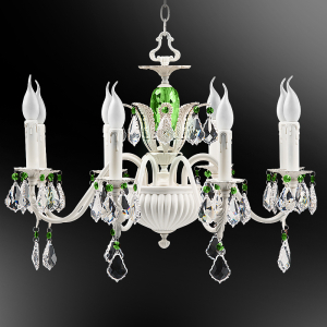 Люстра 8-ми рожковая с хрусталем 6542/8СХ БЕЛЛА