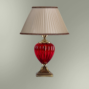 Настольная лампа с абажуром  29-08.57/95509 ПАЛЬМИРА