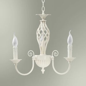 Люстра 3-х рожковая с имитацией свечи 16602//3С ШАЛЕ АБЕЛЬ