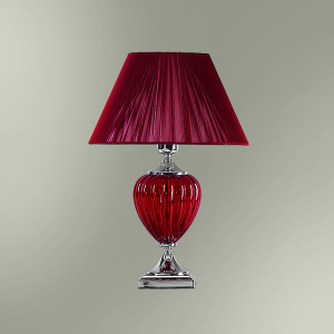 Настольная лампа с абажуром  26-09N/95109 ПАЛЬМИРА