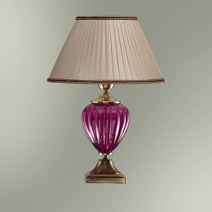 Настольная лампа с абажуром  29-08.57/95528 ПАЛЬМИРА