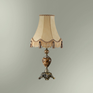 Настольная лампа с абажуром 24-25К/8856 ВИКТОРИЯ